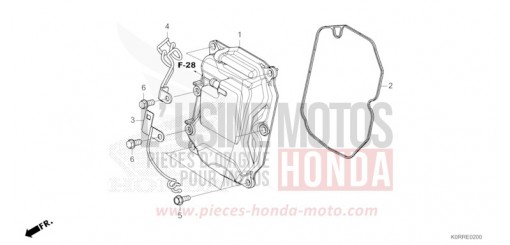 CYLINDER HEAD COVER SH125ADR de 2024